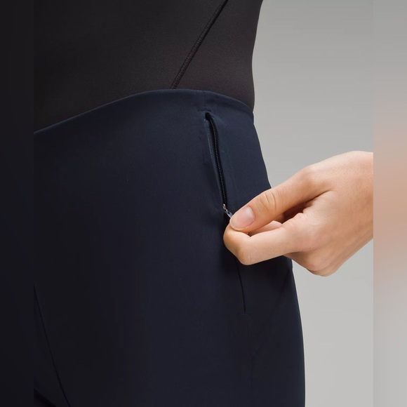 Navy Smooth Fit Pants - Picture 6 of 10